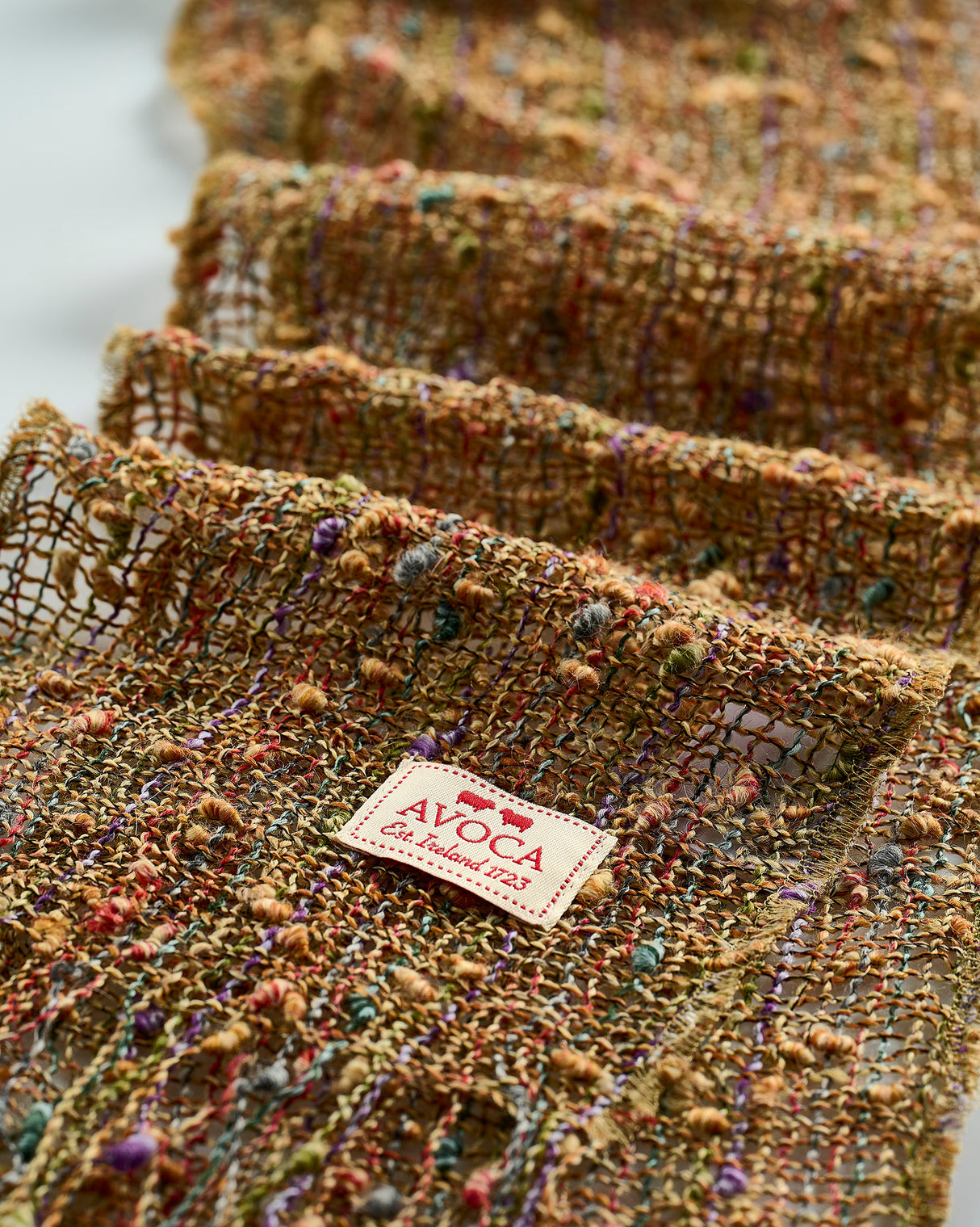 Unique Airlight Wool Blend Scarf