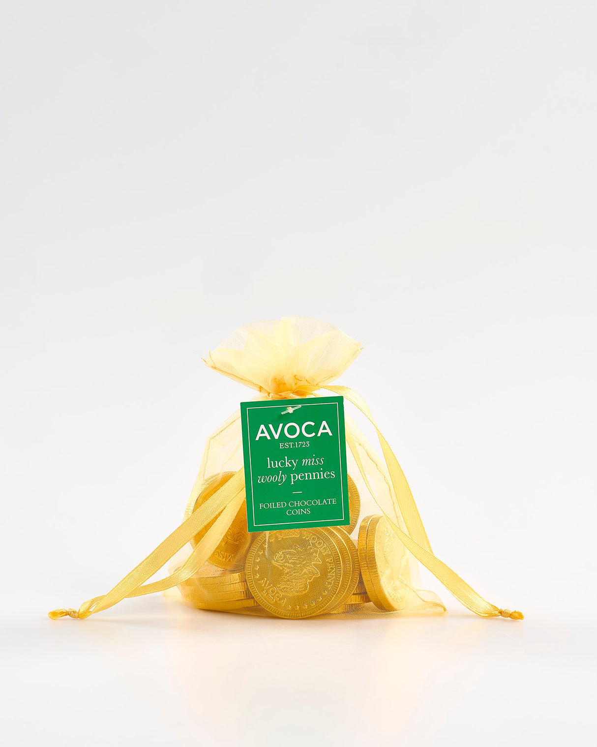 Avoca Lucky Miss Wooly Pennies Chocolate Coins Bag