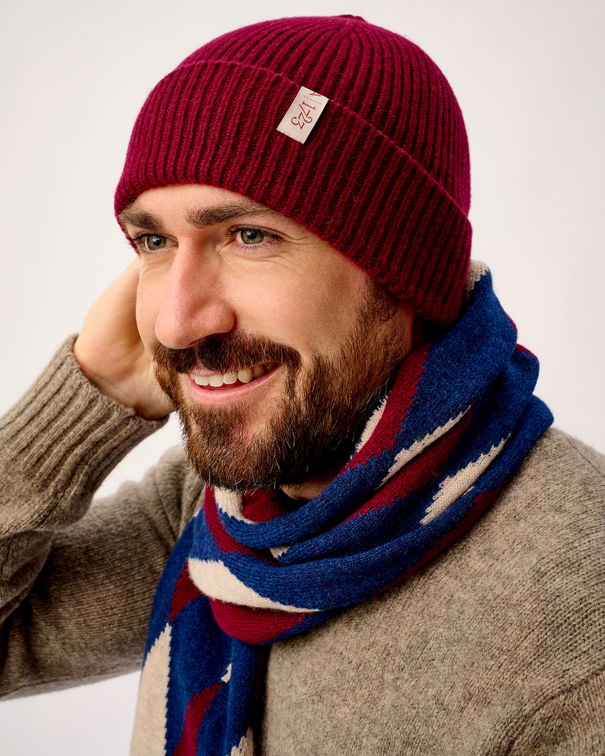 Bordeaux Clyde Lambswool Hat