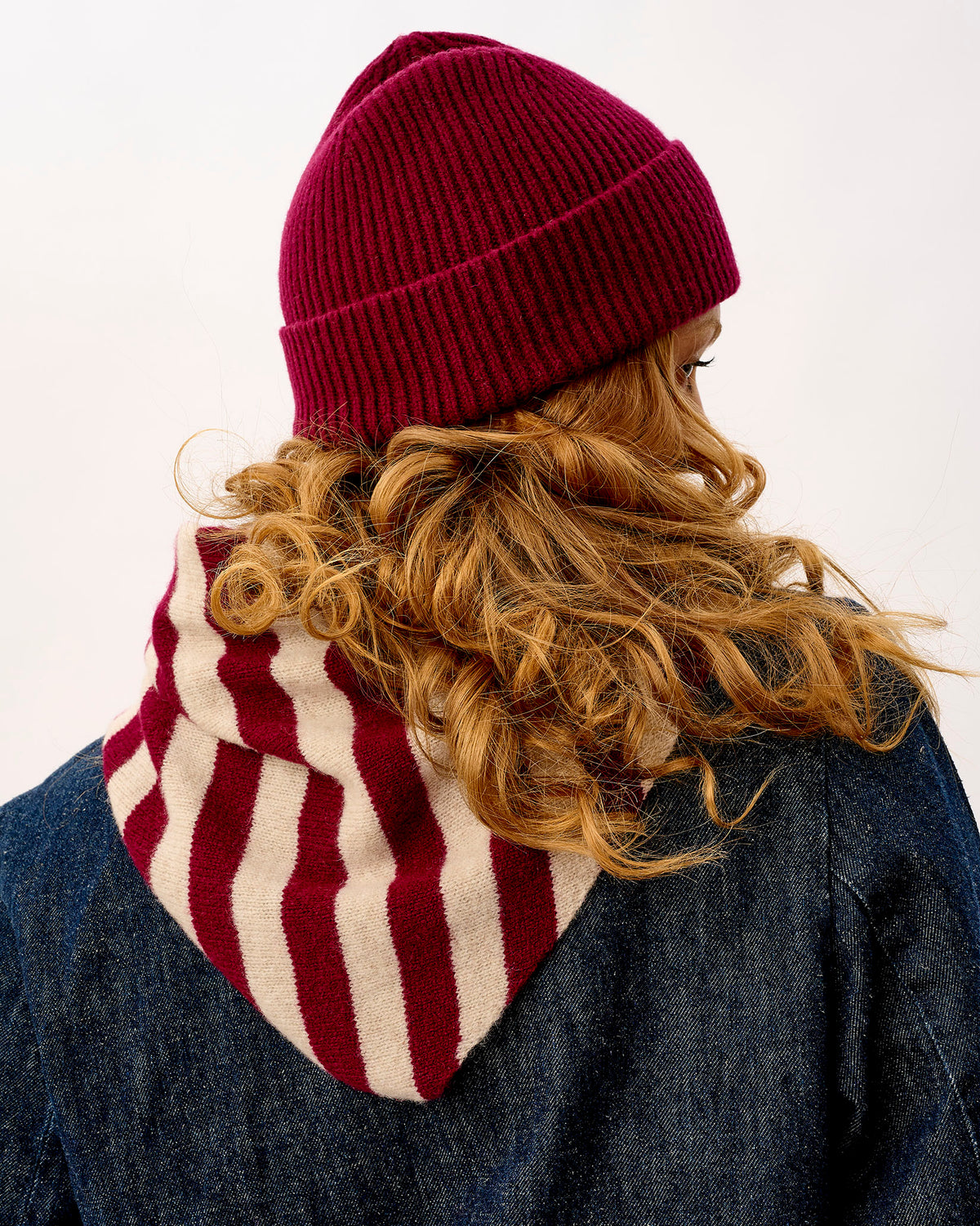 Bordeaux Clyde Lambswool Hat