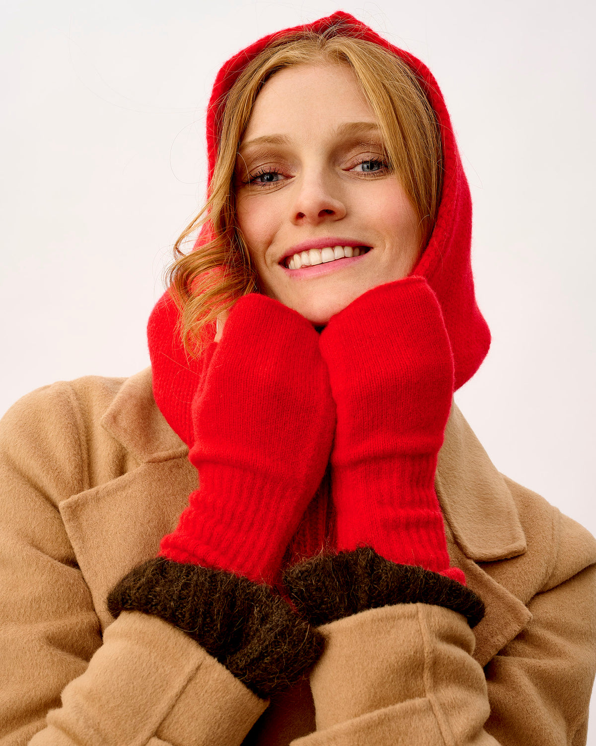 Tartan Scarlet Lambswool Hood