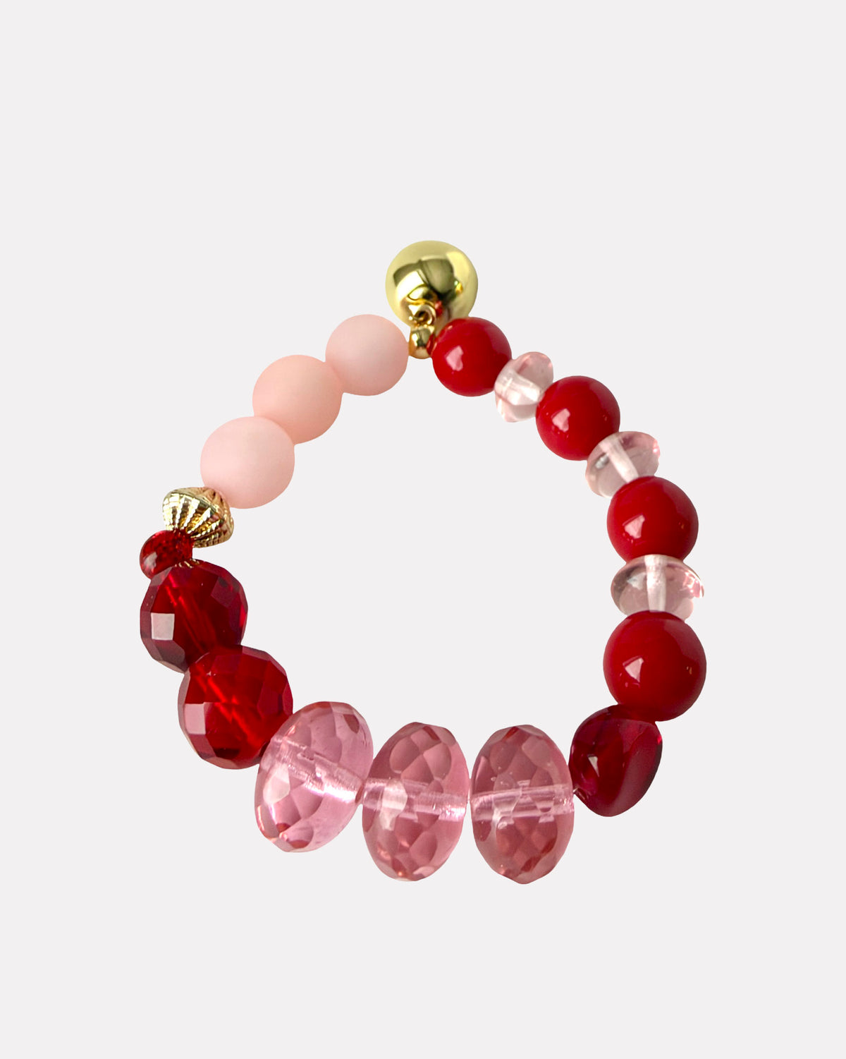 Pink & Red Avoca Venus Bracelet