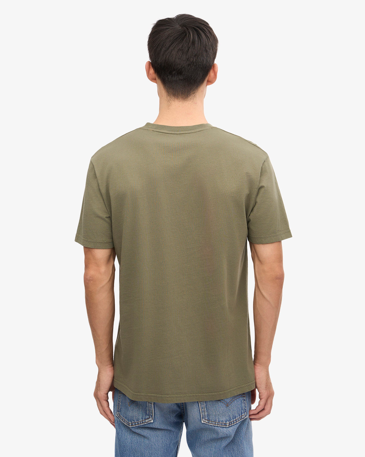Dusty Olive Classic Cotton T-Shirt