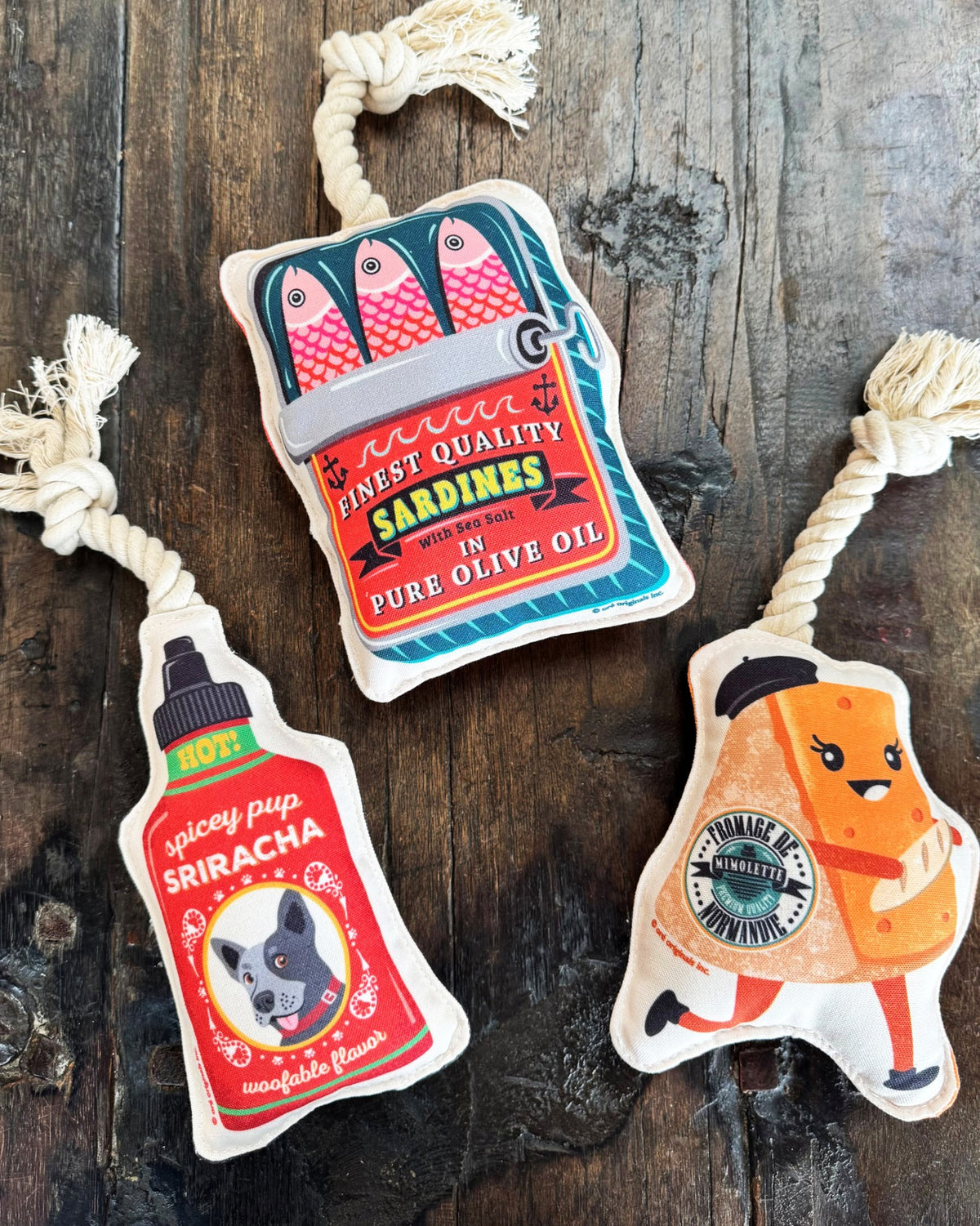 Sardines Rope Dog Toy