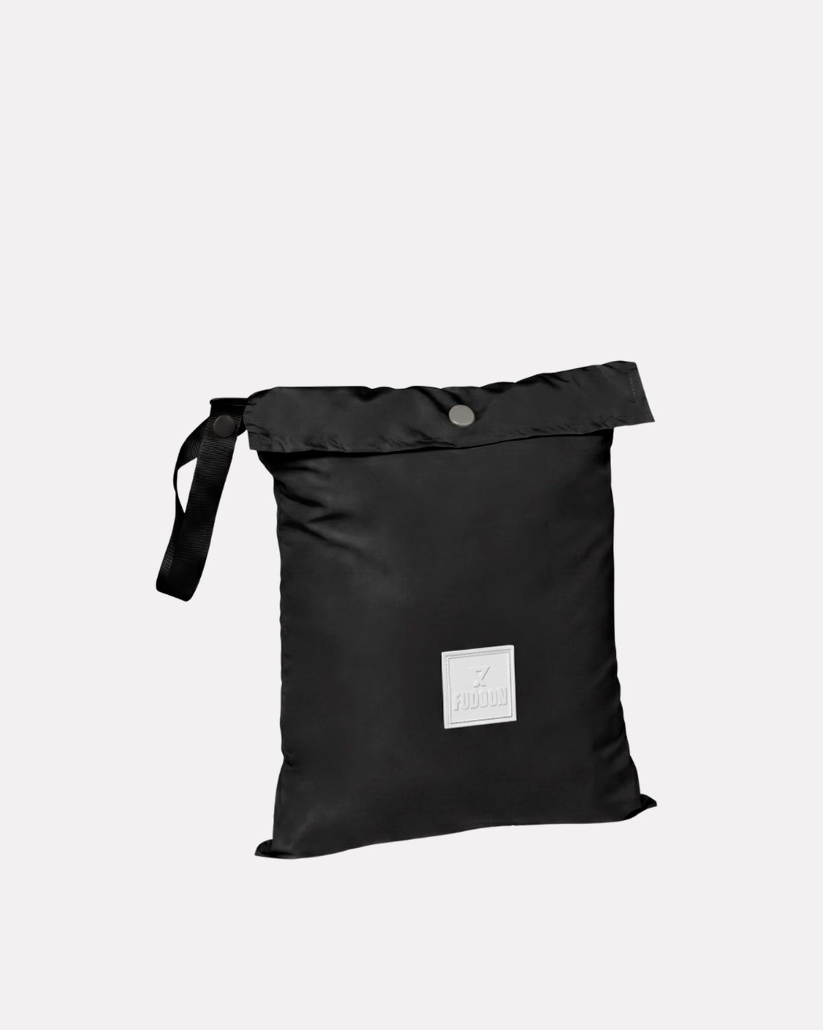 Black & White Gingham Reversible Pull On Hood
