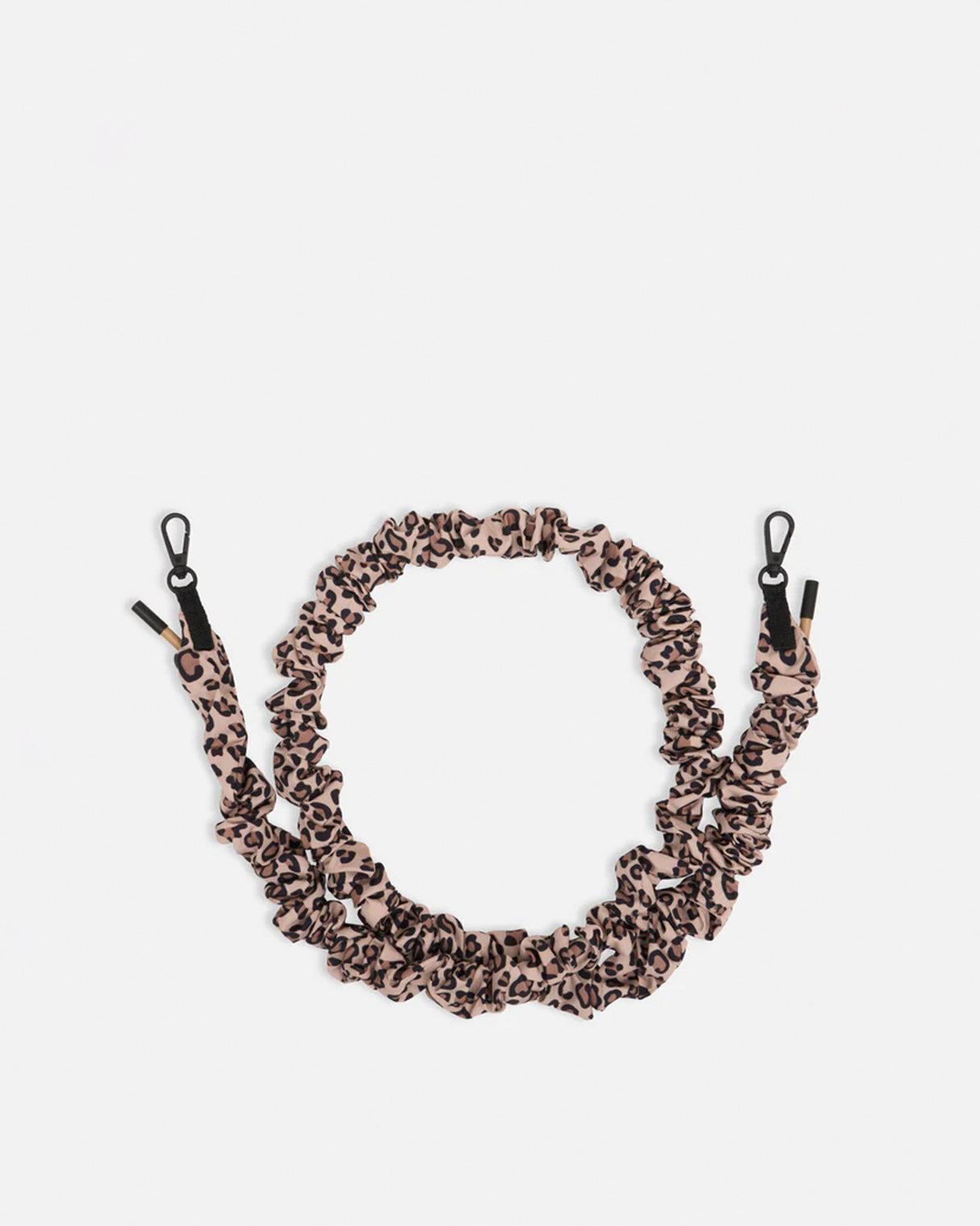 Leopard Print Scrunchie Phone Strap