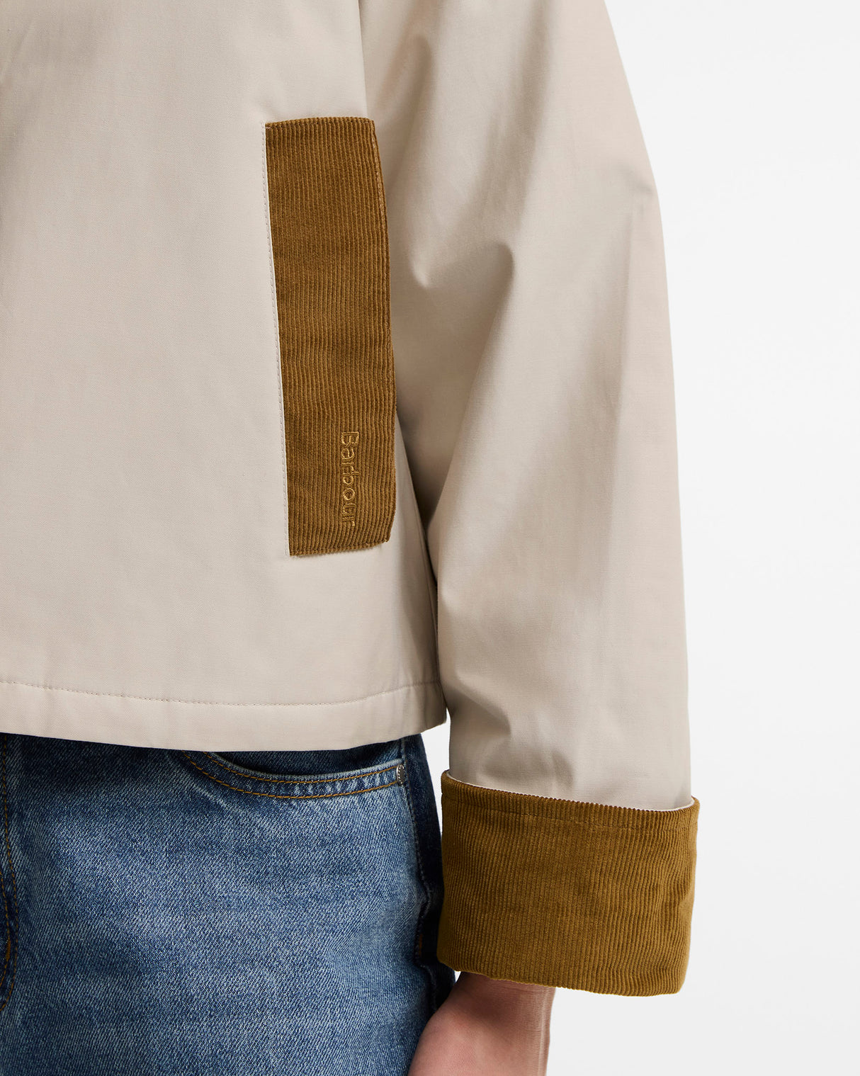 Mist Wendy Cropped Casual Jacket