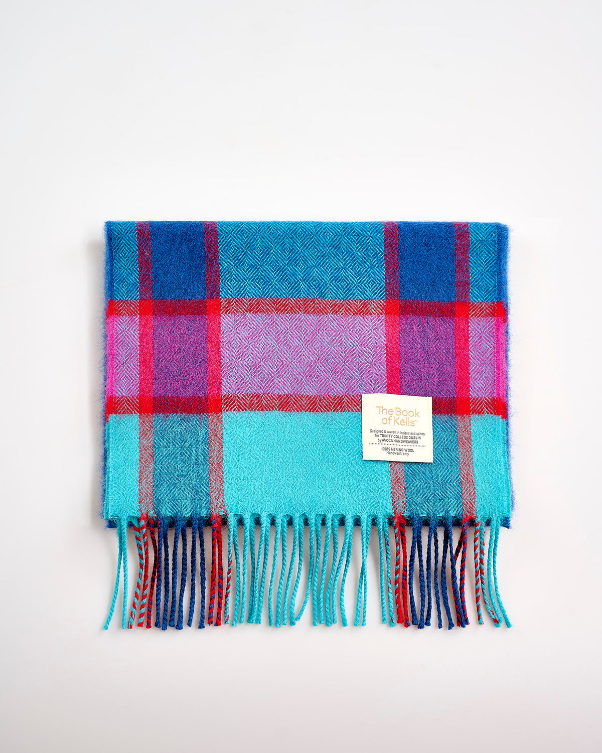 Blue Book of Kells Merino Scarf