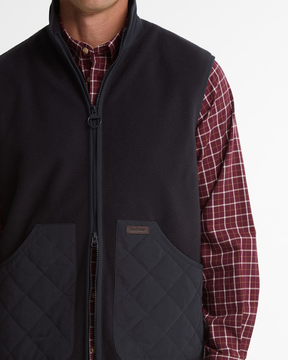 Dark Navy Lowich Fleece Gilet