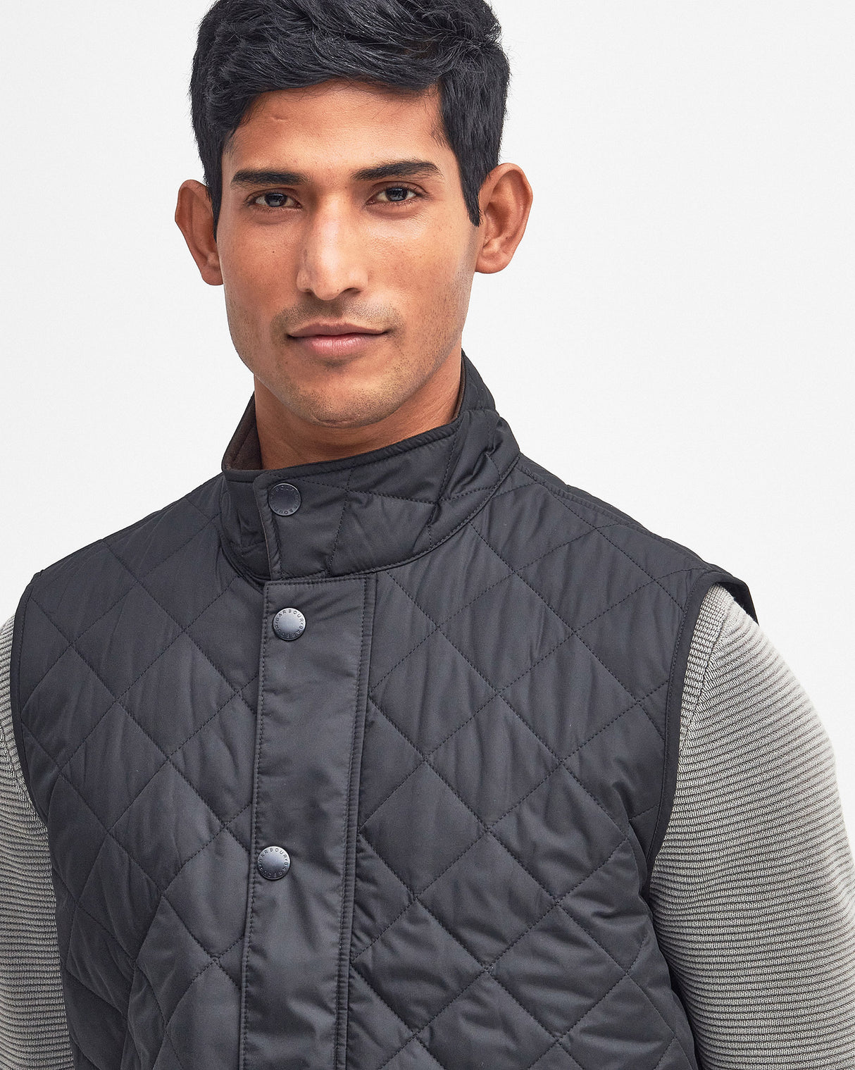 Navy Lowerdale Quilted Gilet