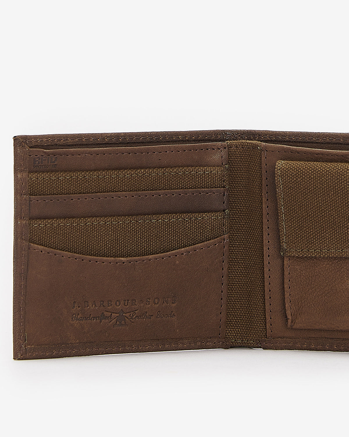 Dark Brown Padbury Leather Wallet