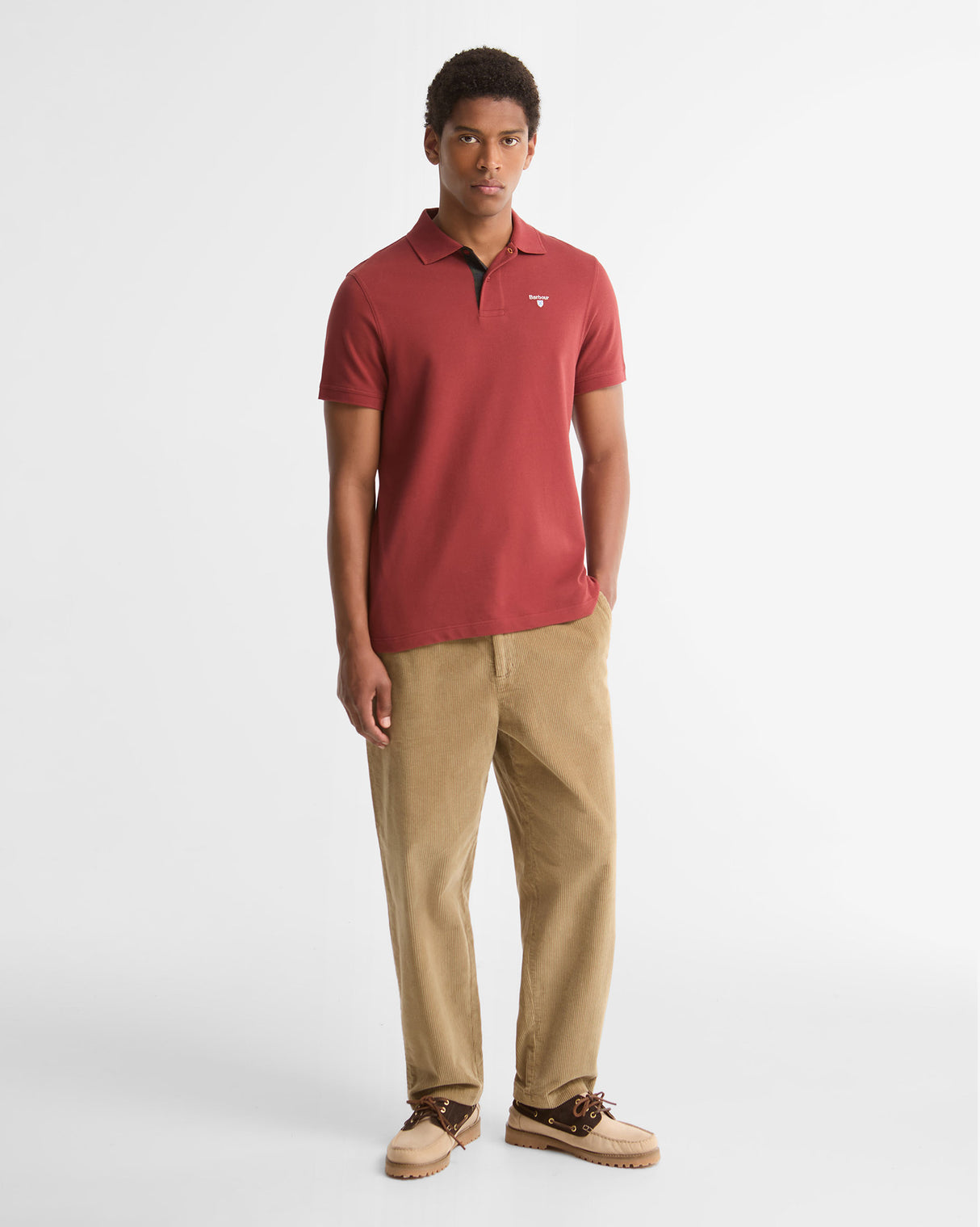 Russet Pique Polo T-Shirt