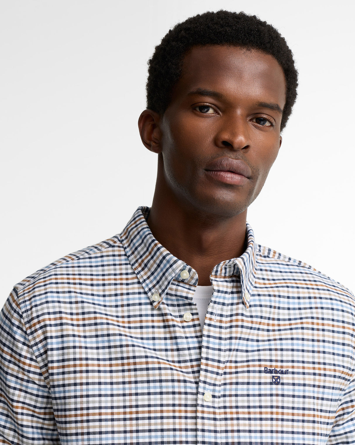 Stone Rickwood Gingham Long Sleeve Shirt