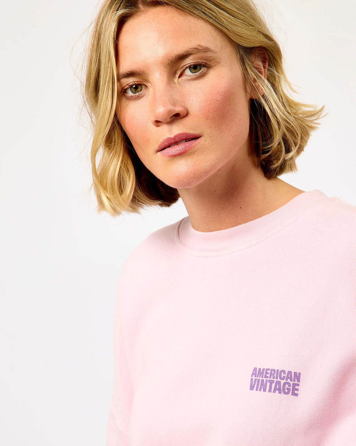Vintage Petal Plizzy Sweatshirt