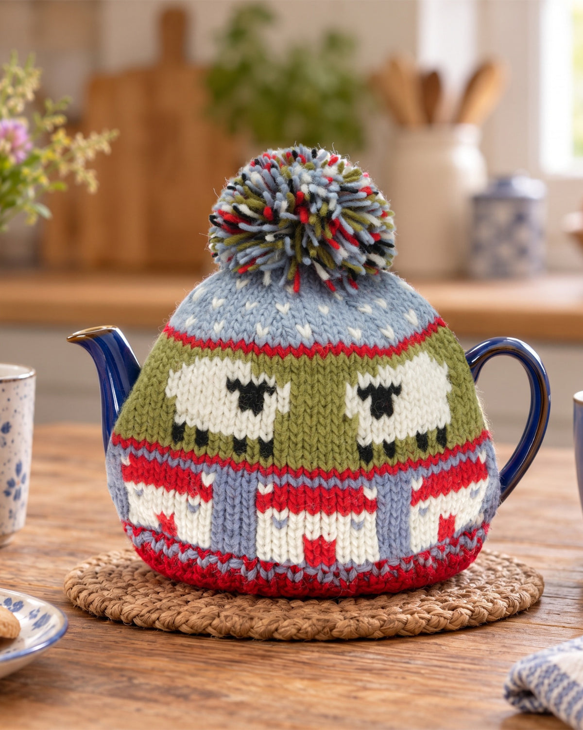 Irish Cottage Handmade Pure Wool Tea Cosy