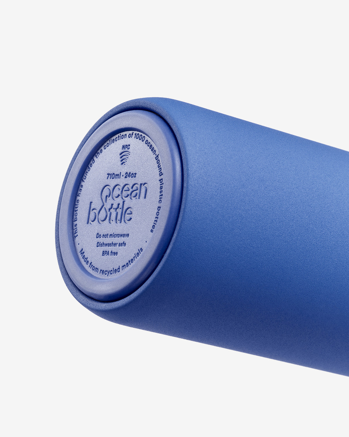 Super Blue Peak Go Flip-Straw Water Bottle