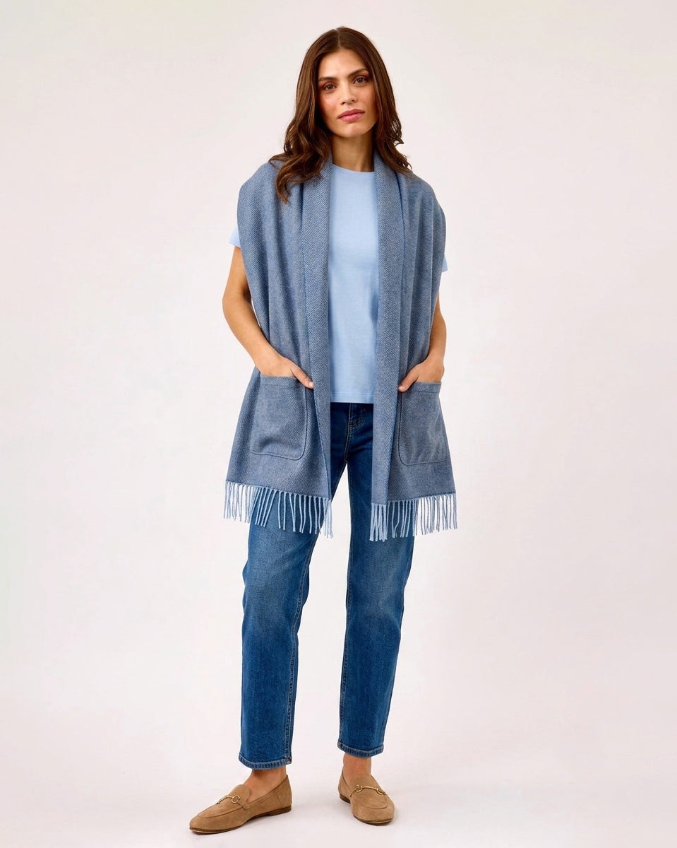 River Merino Wool Pocket Wrap