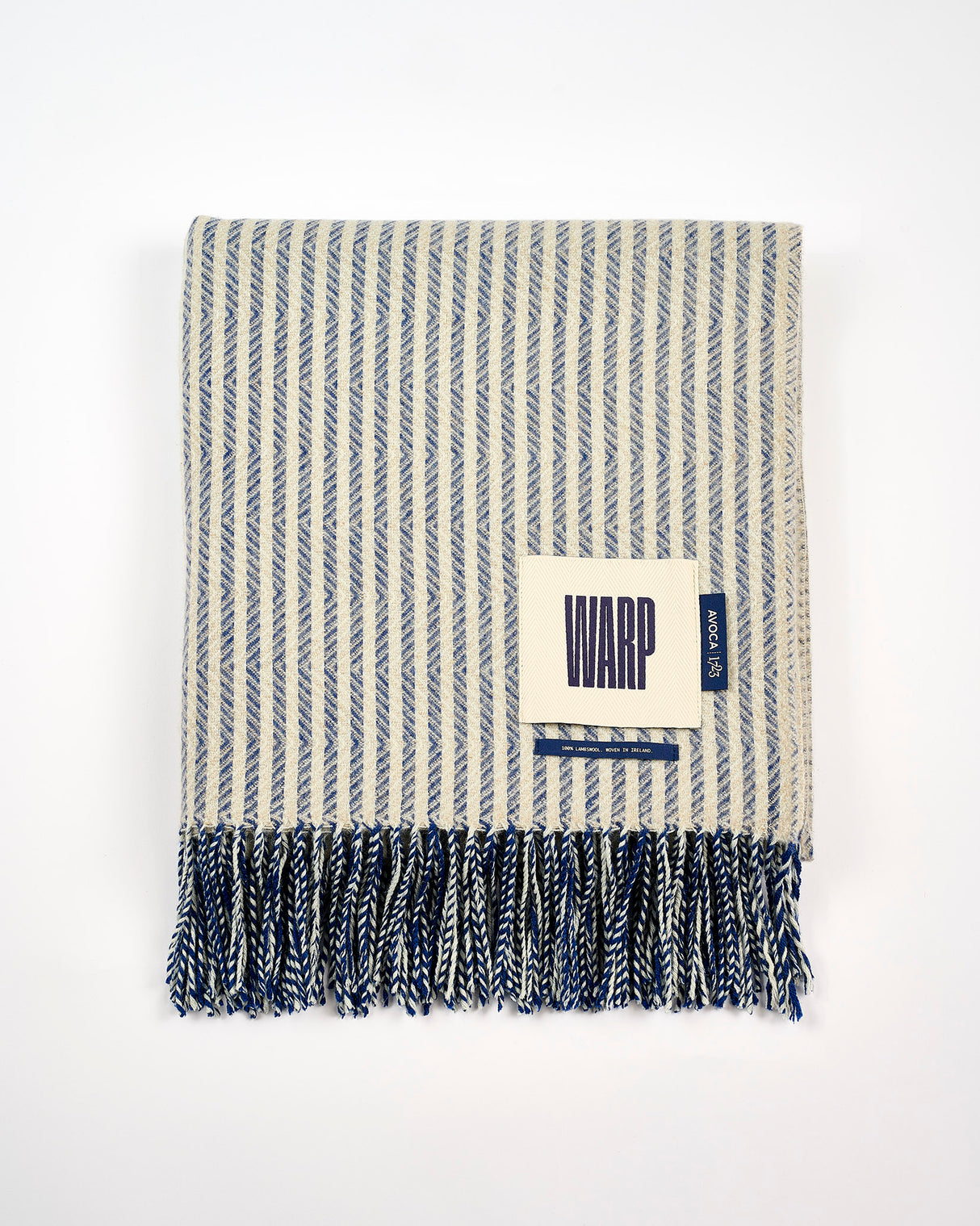Sugarloaf Stripe Lambswool Throw