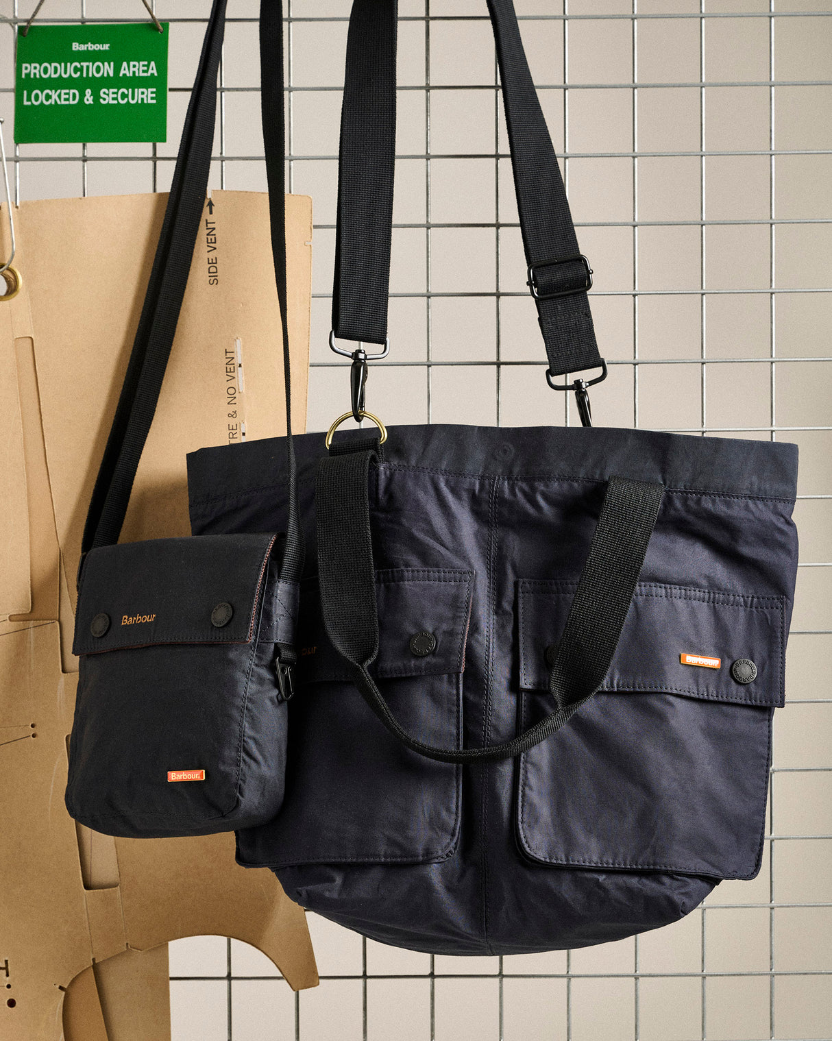 Navy Transport Carry All Tote Bag