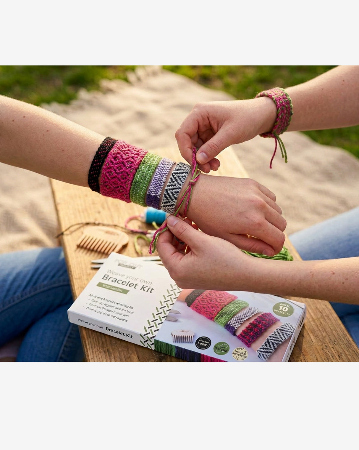Wild Garden Weave Your Own Bracelet Kit