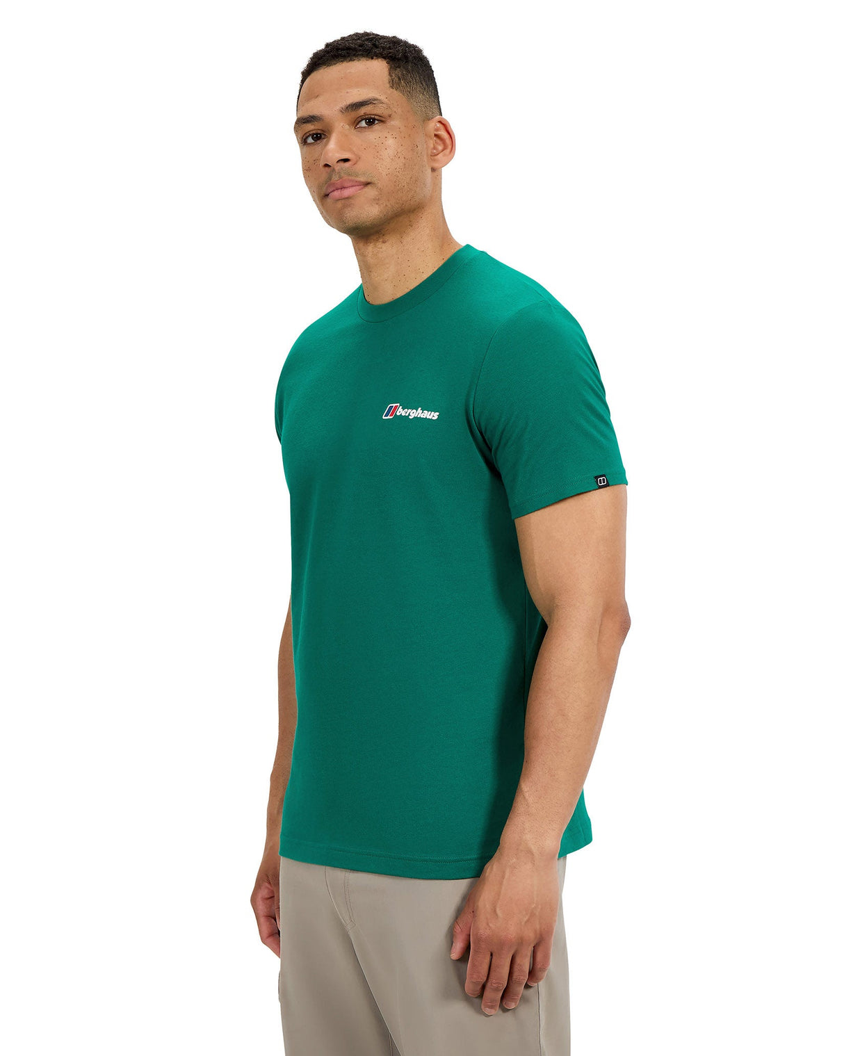 Meadow-Green-'Berghaus'-Graphic-T-Shirt