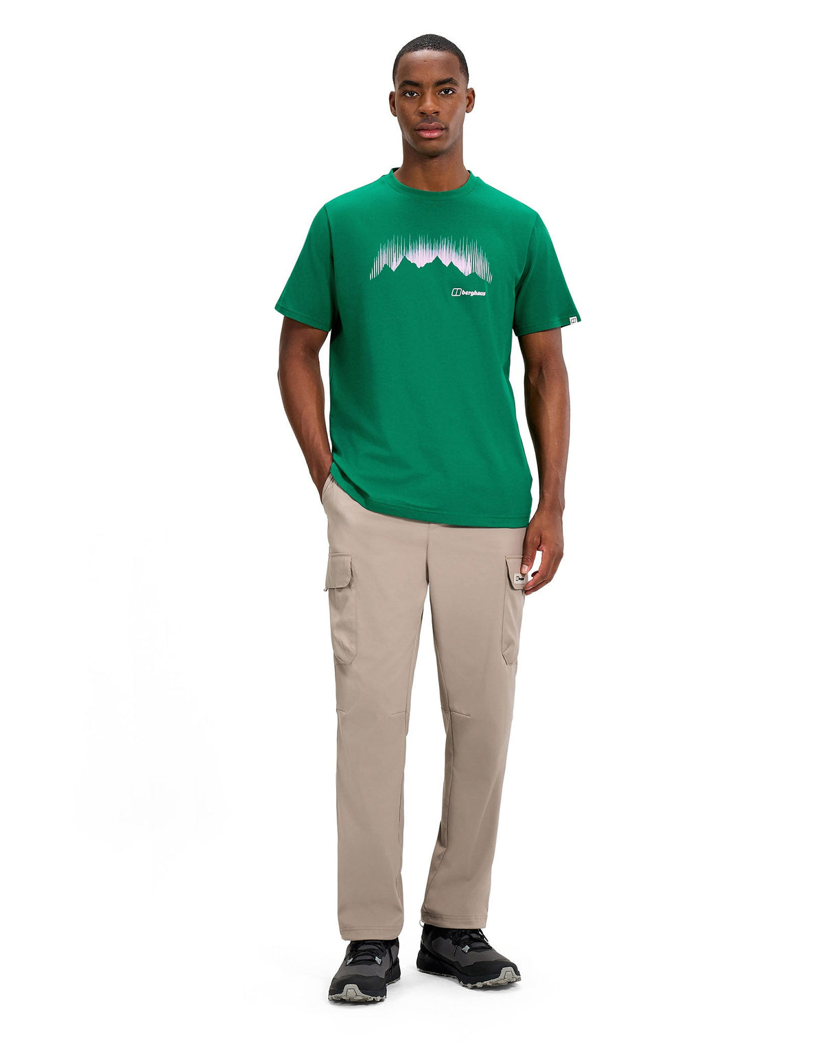 Meadow Green Mountain Strike T-Shirt