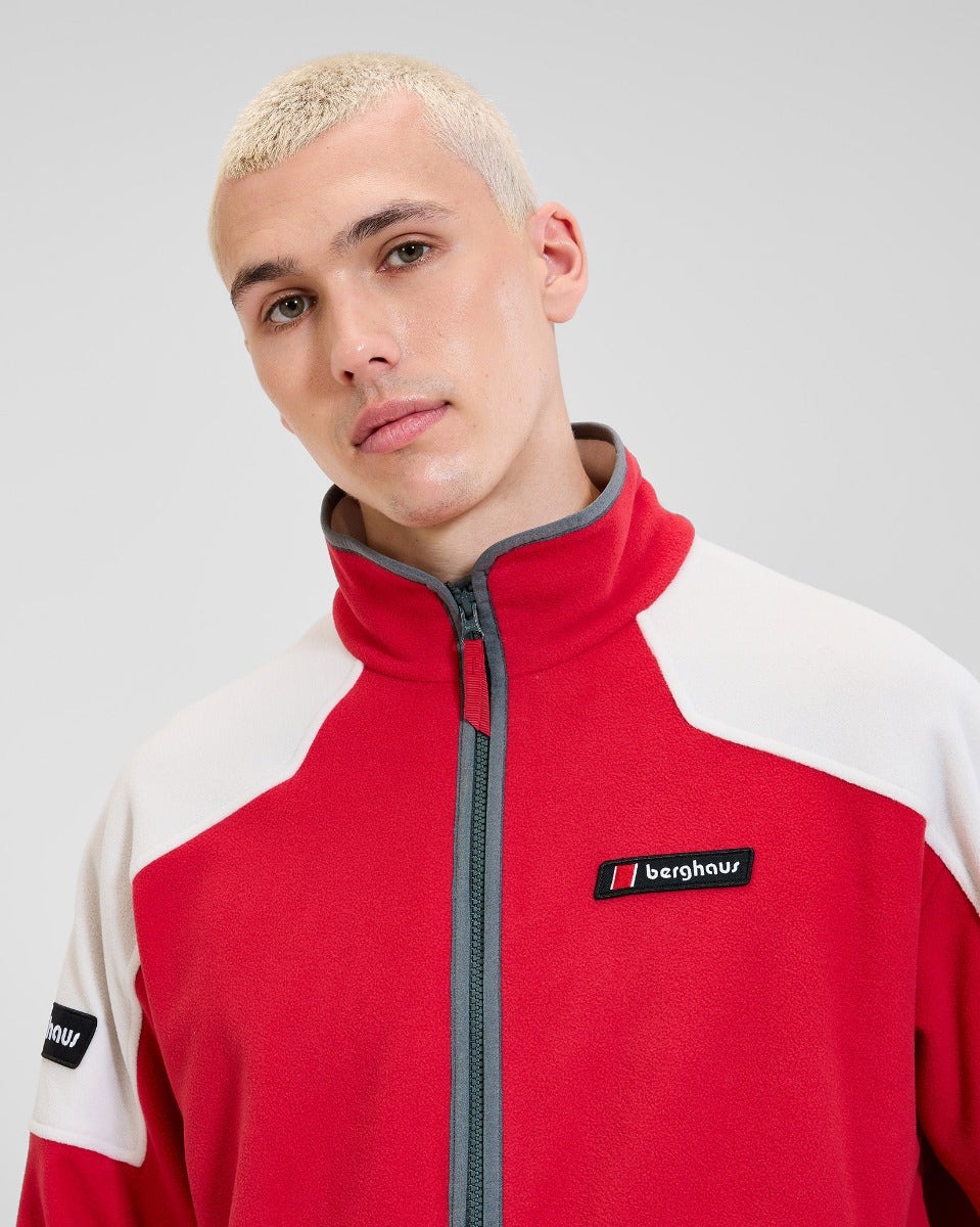 Definitely Red & Stone 1997 Fleece Jacket