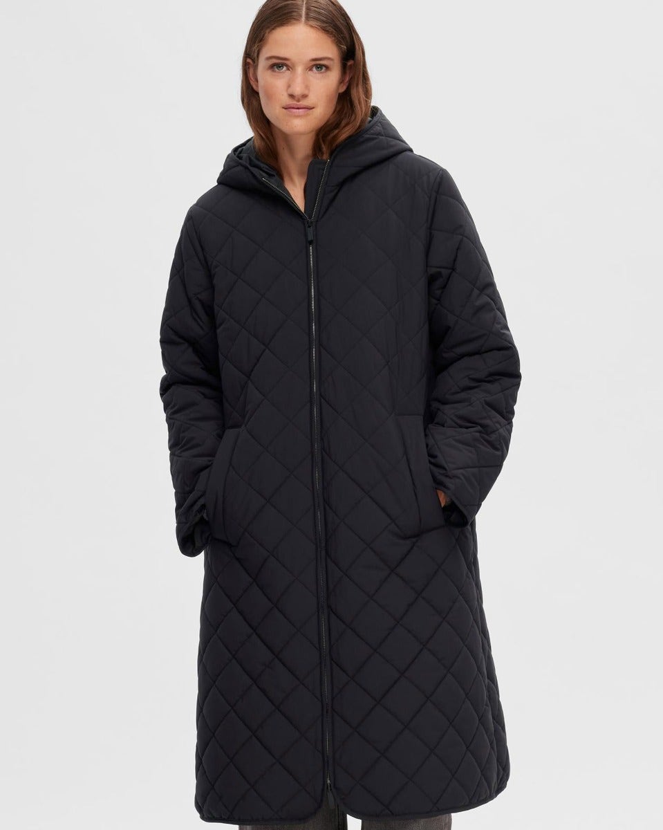 Black Nory Quilted Jacket