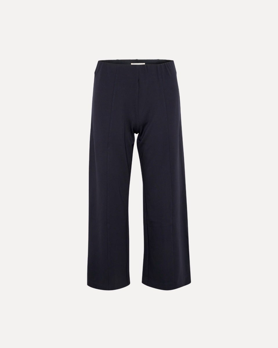 Black Ilisan Cropped Trousers