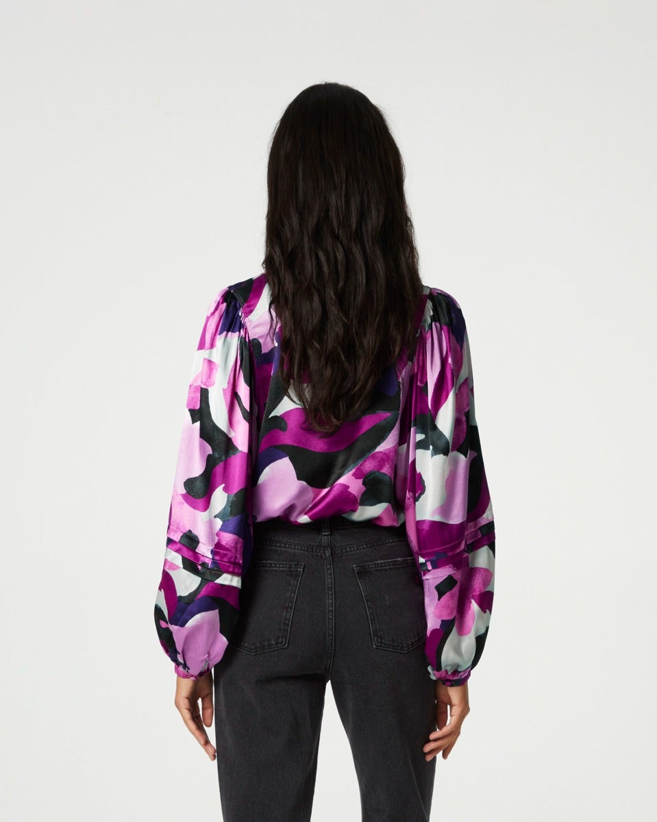 Bubblegum Pink Hollie Blouse