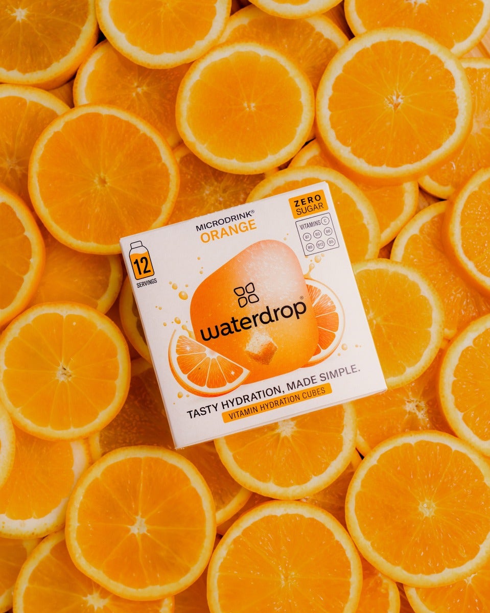 Waterdrop Orange Vitamin Hydration Cubes