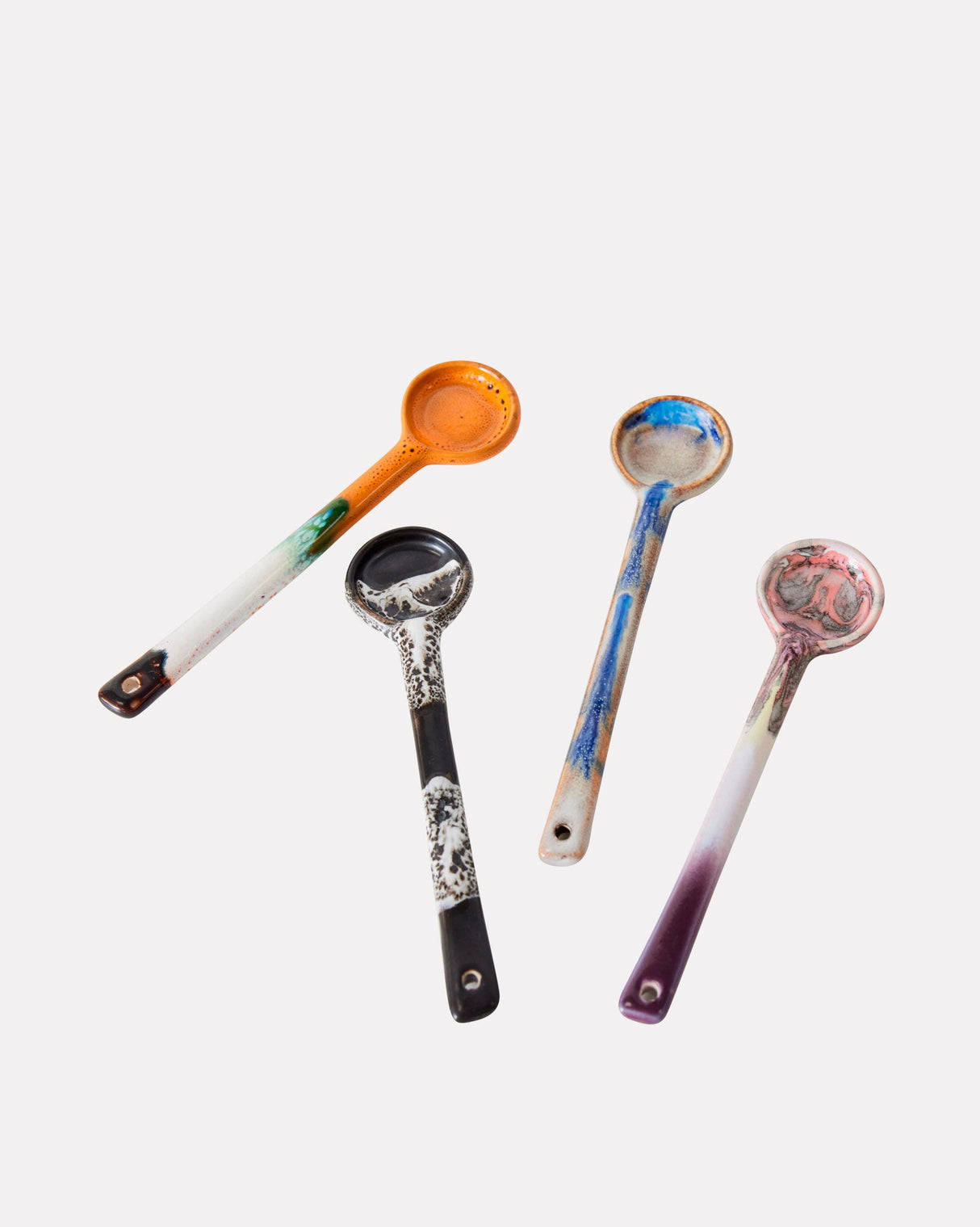 Force 70s Ceramics Spoons - Set of 4