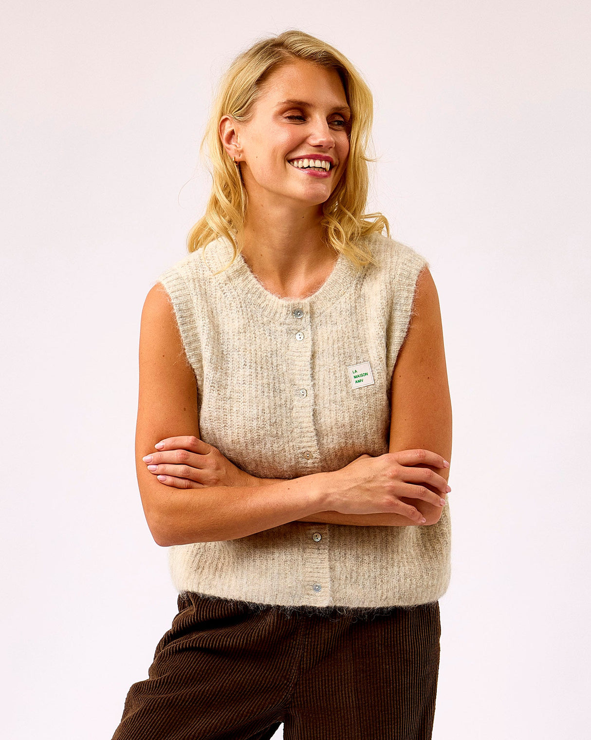 Powder-Grey-East-Cardigan-Vest
