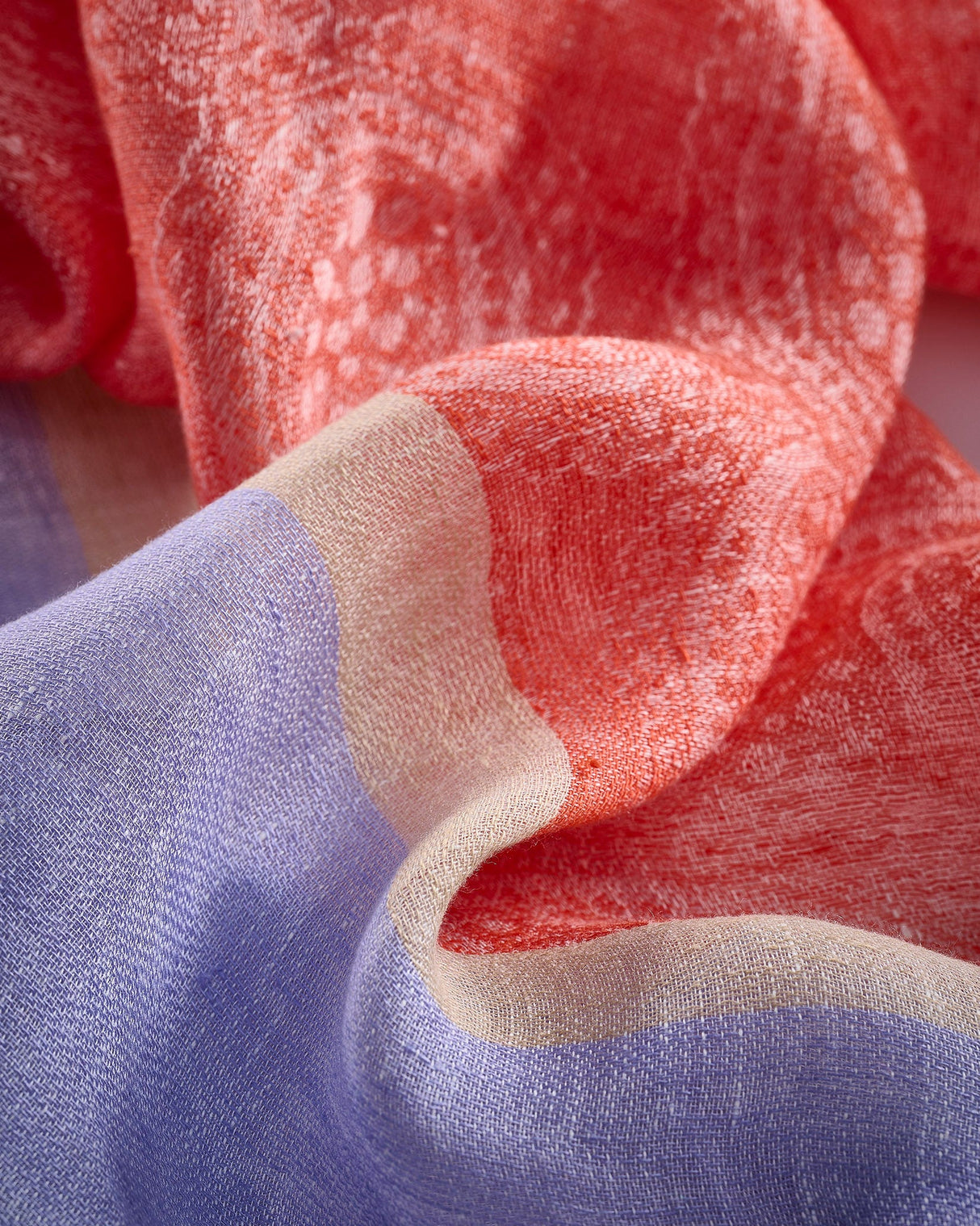 Arancio-Jacquard-Linen-Scarf