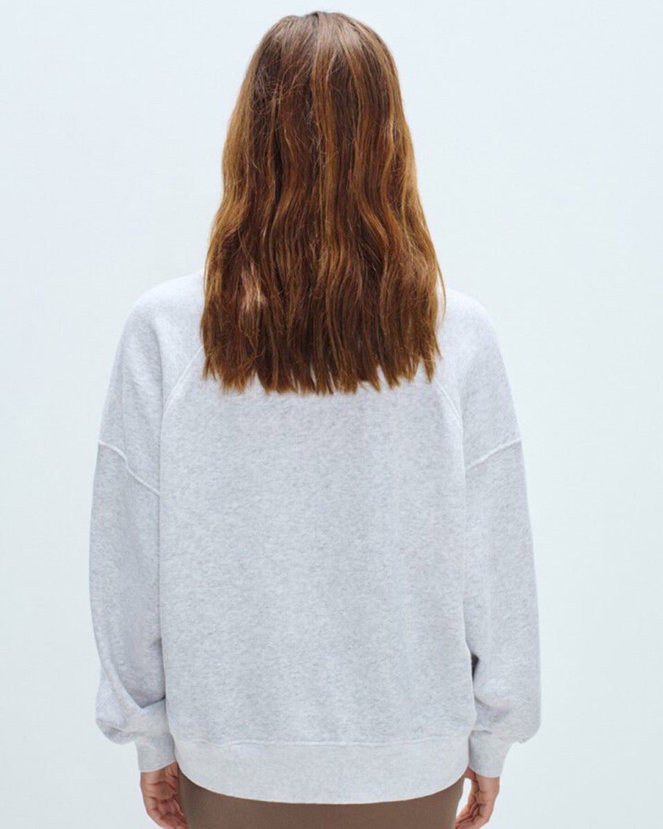 Arctic Grey Atu Boat Neck Sweatshirt