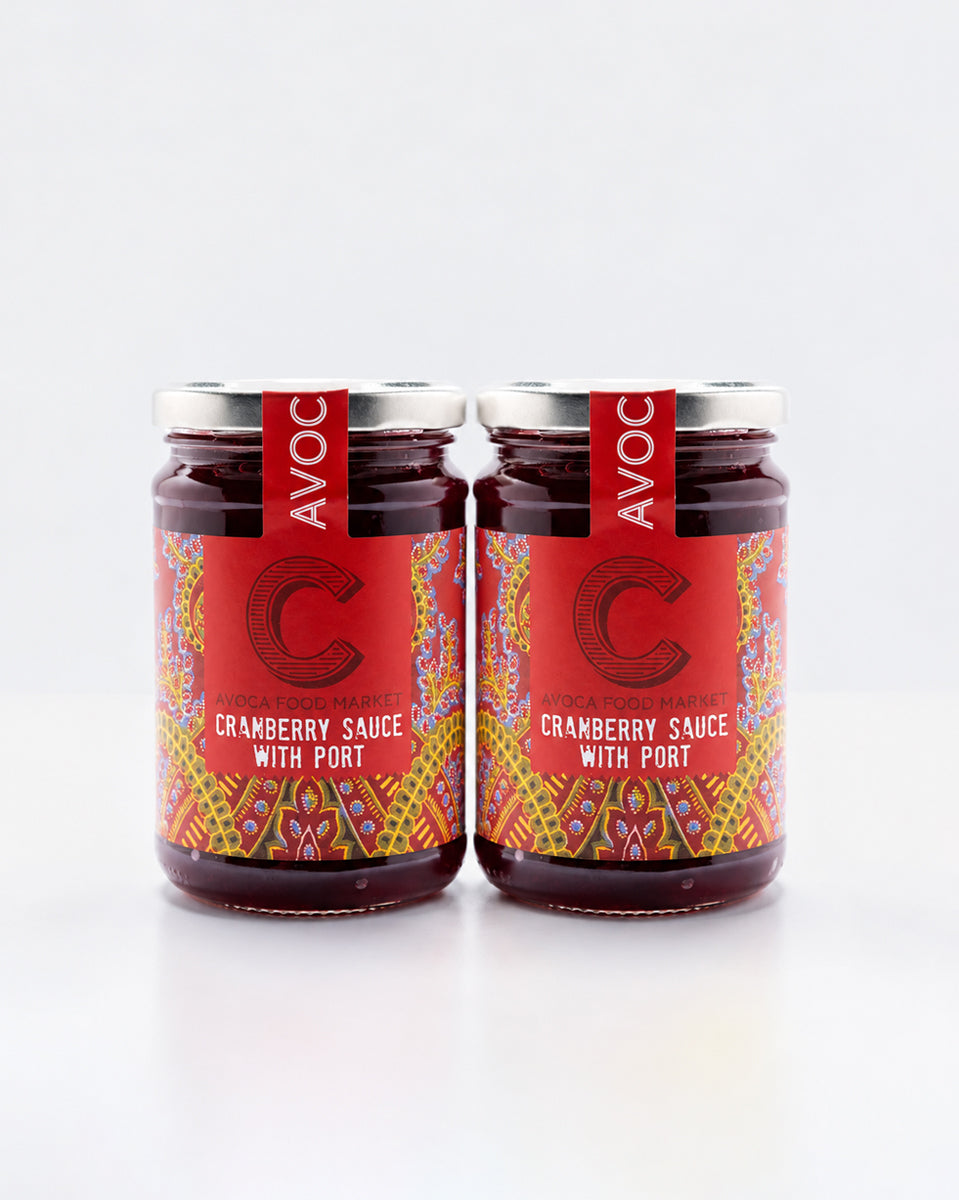 Avoca Cranberry Sauce with Port Two Pack