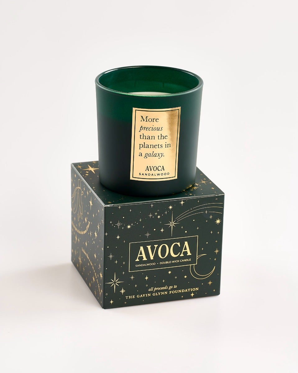 Sandalwood Double Wick Scented Candle