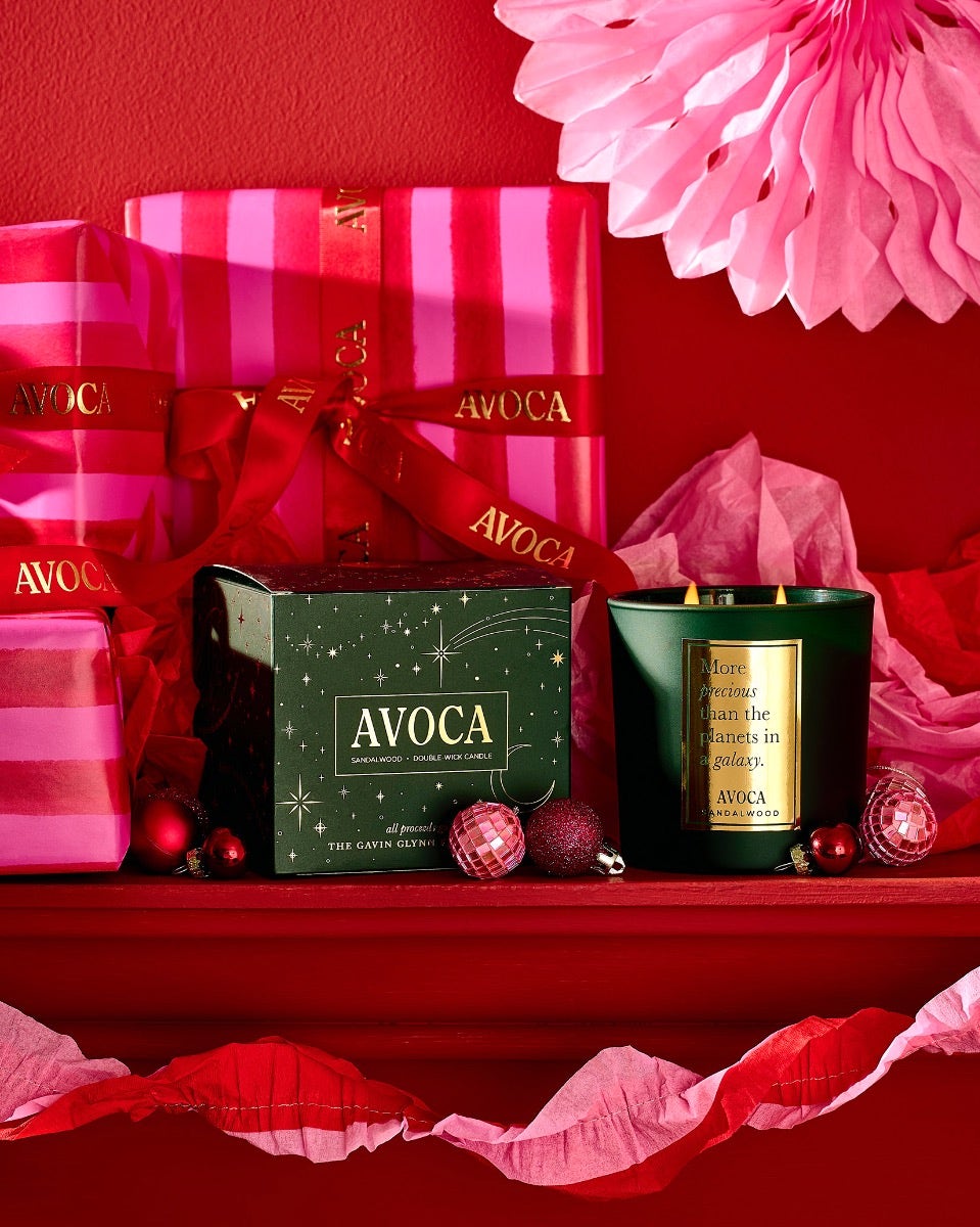 Sandalwood Double Wick Scented Candle