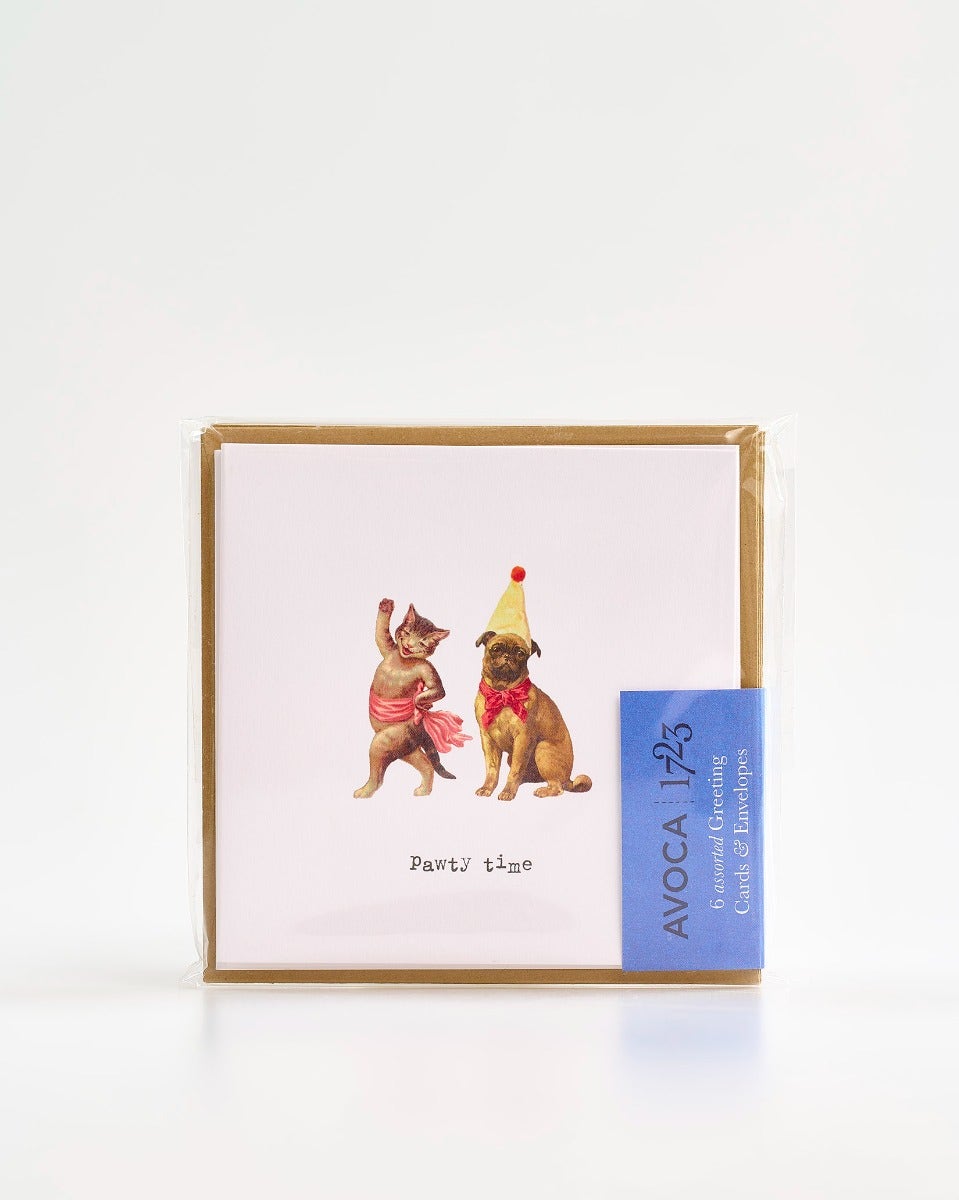 Assorted Greeting Card Collection - Pack of 6