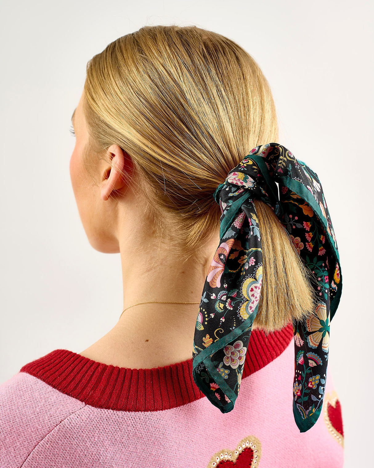 Mabelle Hall 100% Silk Scarf