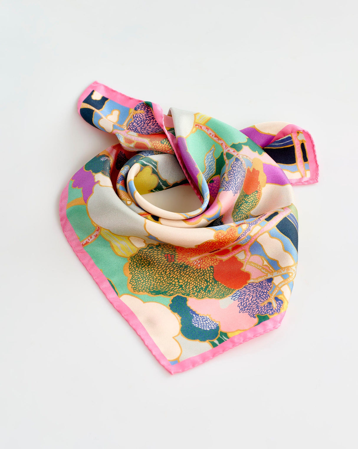 Prospect Road 100% Silk Scarf