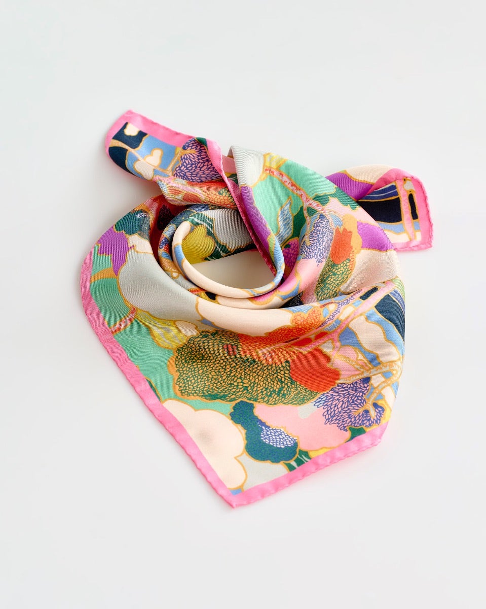 Prospect Road 100% Silk Scarf