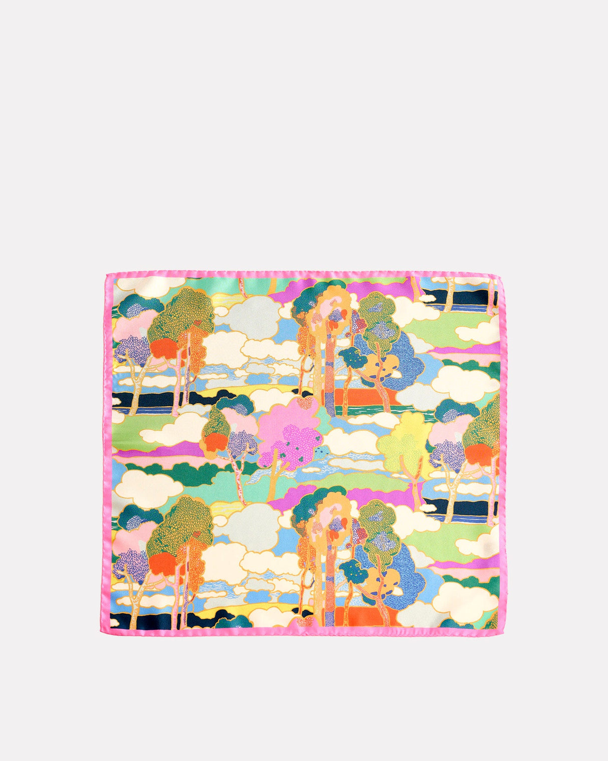 Prospect Road 100% Silk Scarf