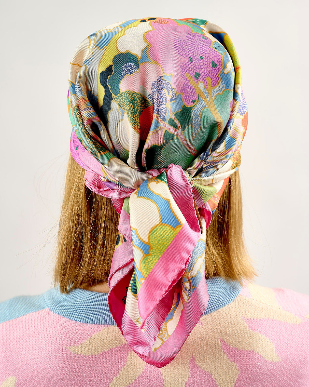 Prospect Road 100% Silk Scarf