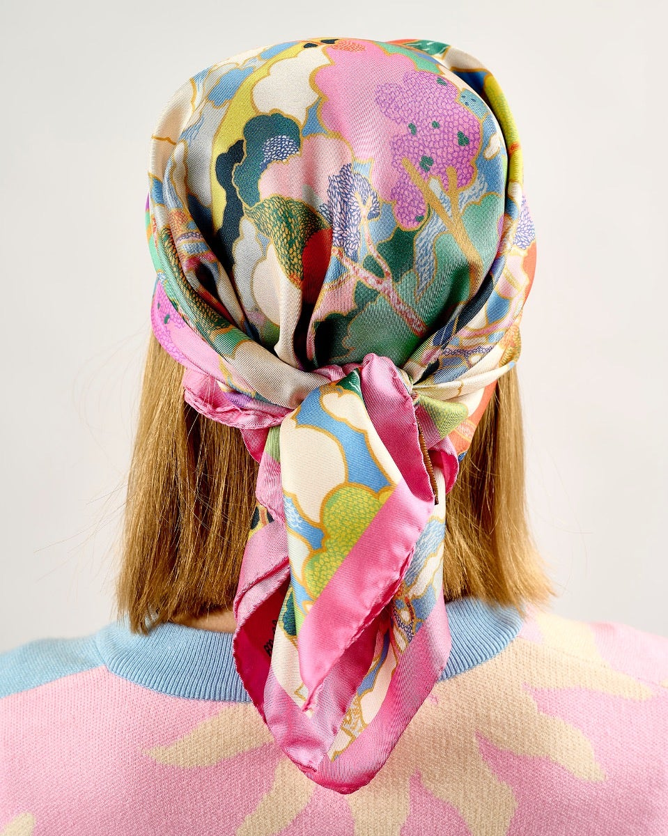 Prospect Road 100% Silk Scarf