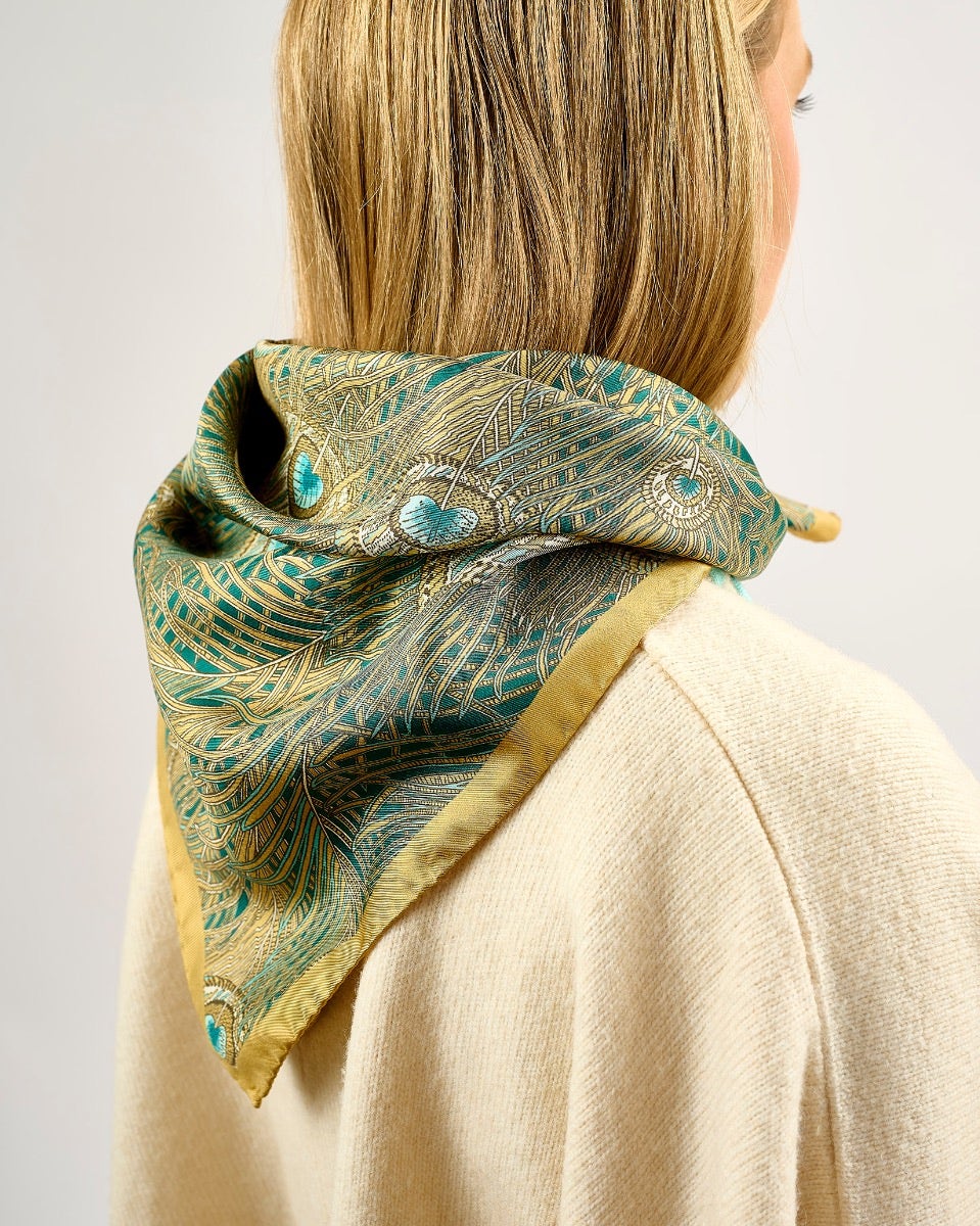 Royal Hera 100% Silk Scarf