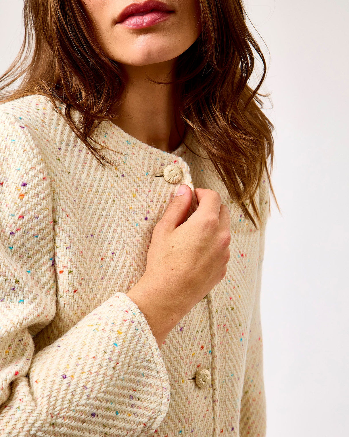 The Flock Bán Donegal Wool Jacket