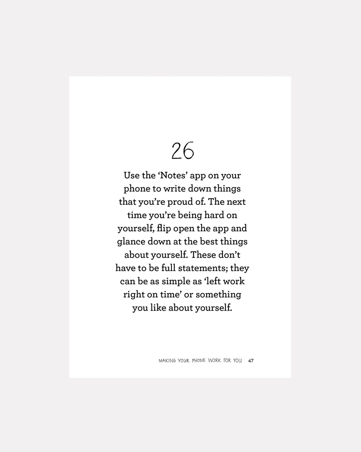 101 Tiny Changes To Brighten Your Day