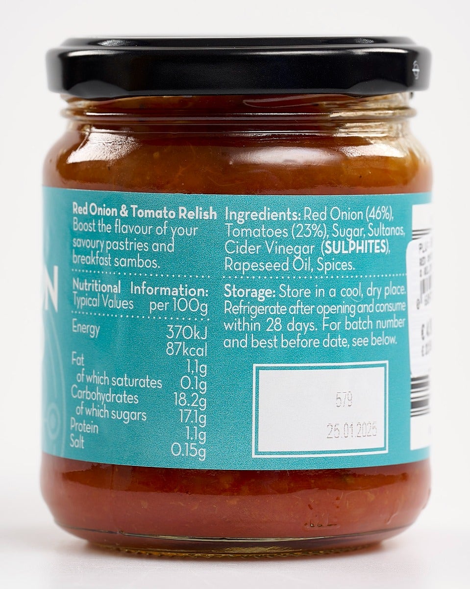 Builín Blasta Red Onion Tomato Relish