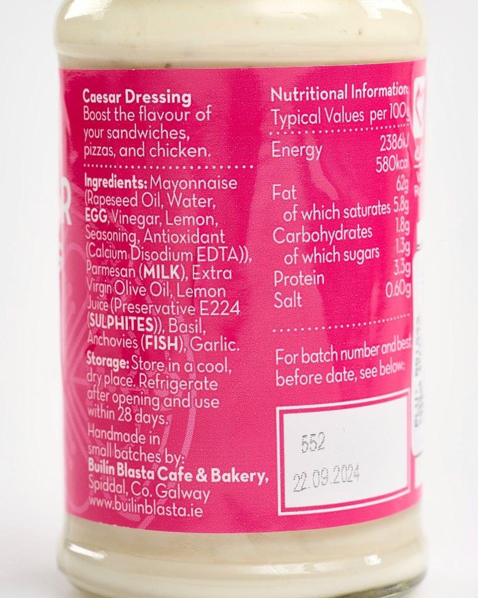 Builín Blasta Caesar Dressing